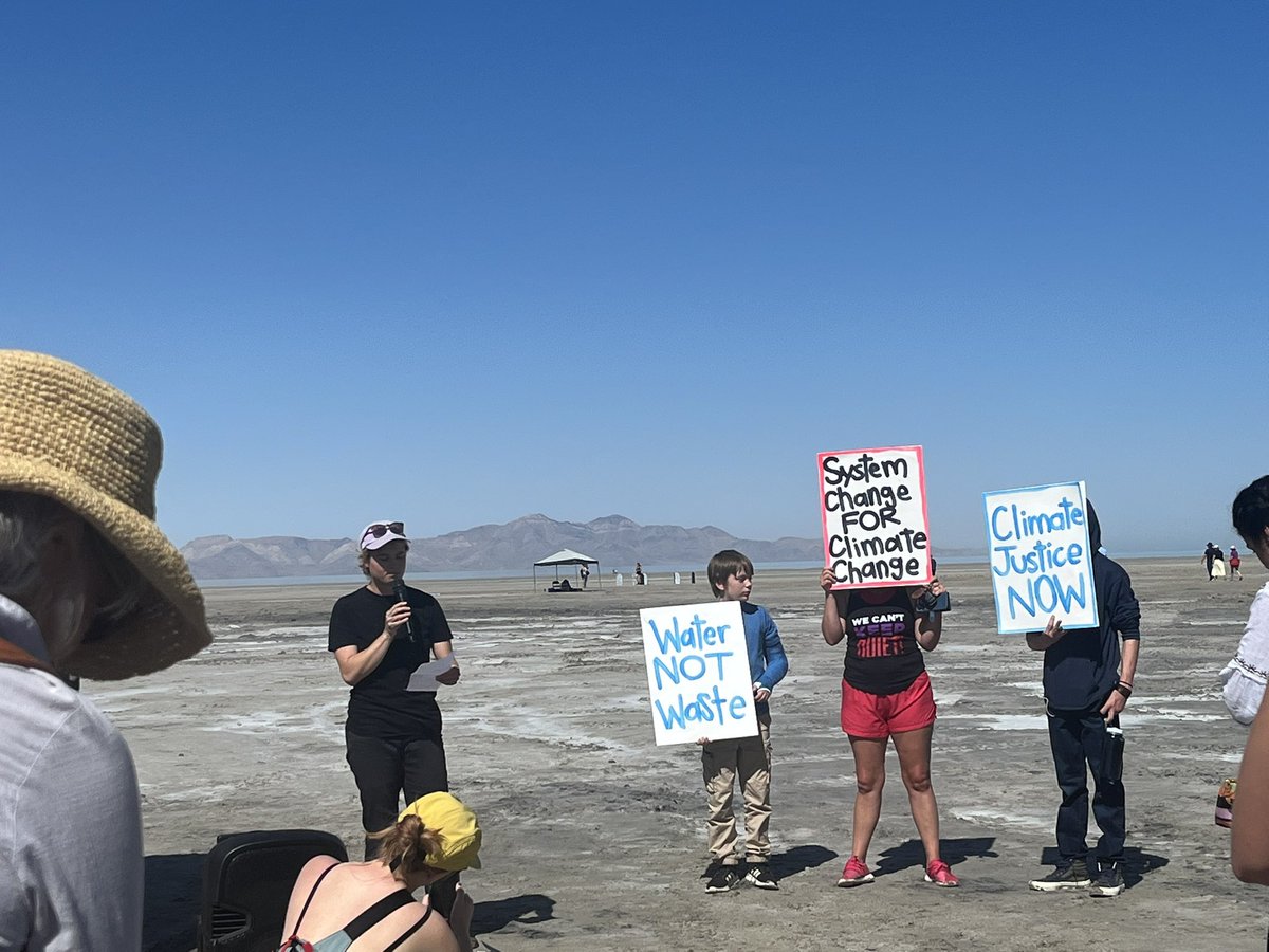 AngelaWashenko's tweet photo. Support the protection of the Great Salt Lake! #supportmothernature! @camila_vargas @KevinShahMD @TomHanffMD @Hugo123Espinosa https://t.co/hOL1VTkwt4