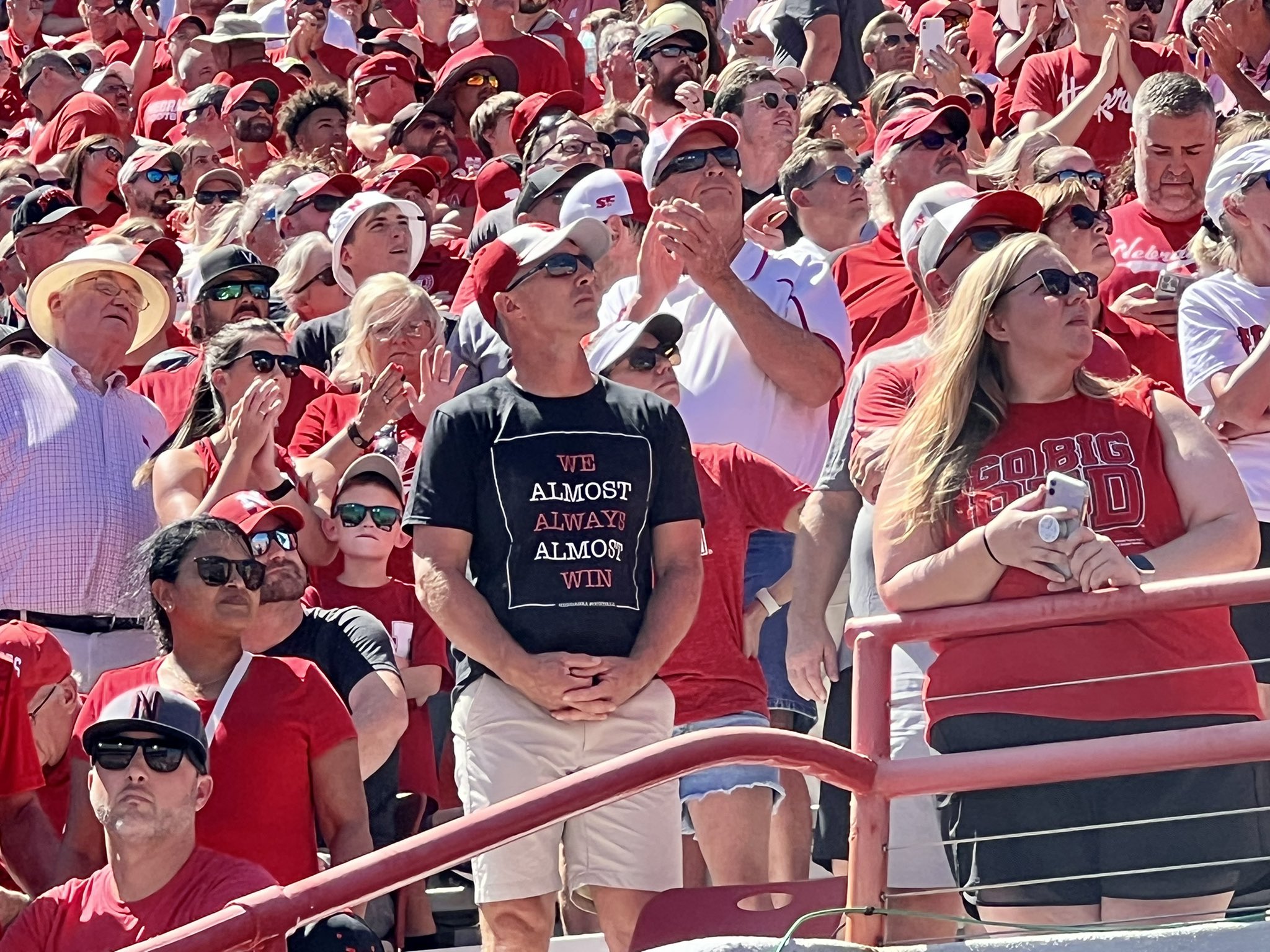 Lauren Michelson on Twitter "“We almost always almost win” — Husker