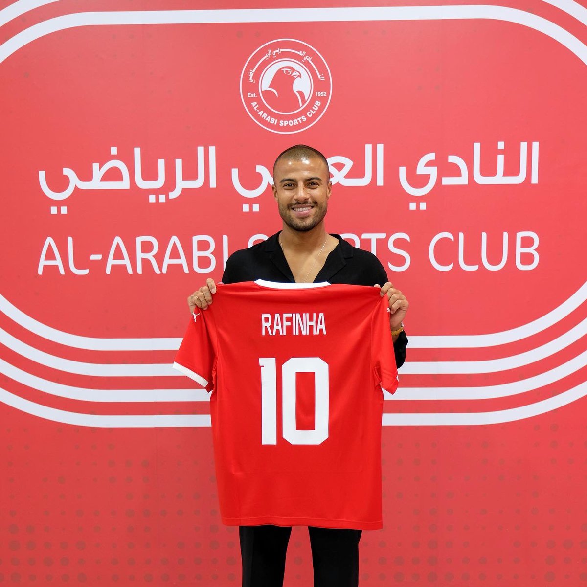 Rafinha's tweet photo. مستعدون لمغامرة جديدة ومثيرة

@alarabi_club 🔴 https://t.co/22YDYQfEdi