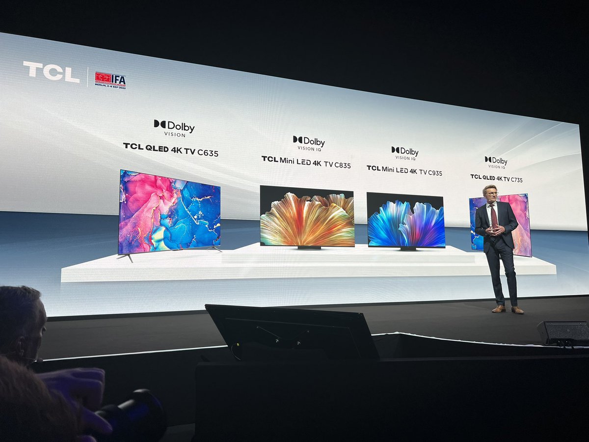 MonsieurGRrr's tweet photo. Je suis à l’#IFA2022 chez TCL. Il y a pleins de superbes nouveautés ✌️ On en reparle bientôt en attendant foncez les découvrir sur leur site 😃 https://t.co/LNa7a7wKR3
#TCL #ShowIsOn #TCLInspireGreatness @TCL_Global #partenariat https://t.co/1oVpQvPw5x