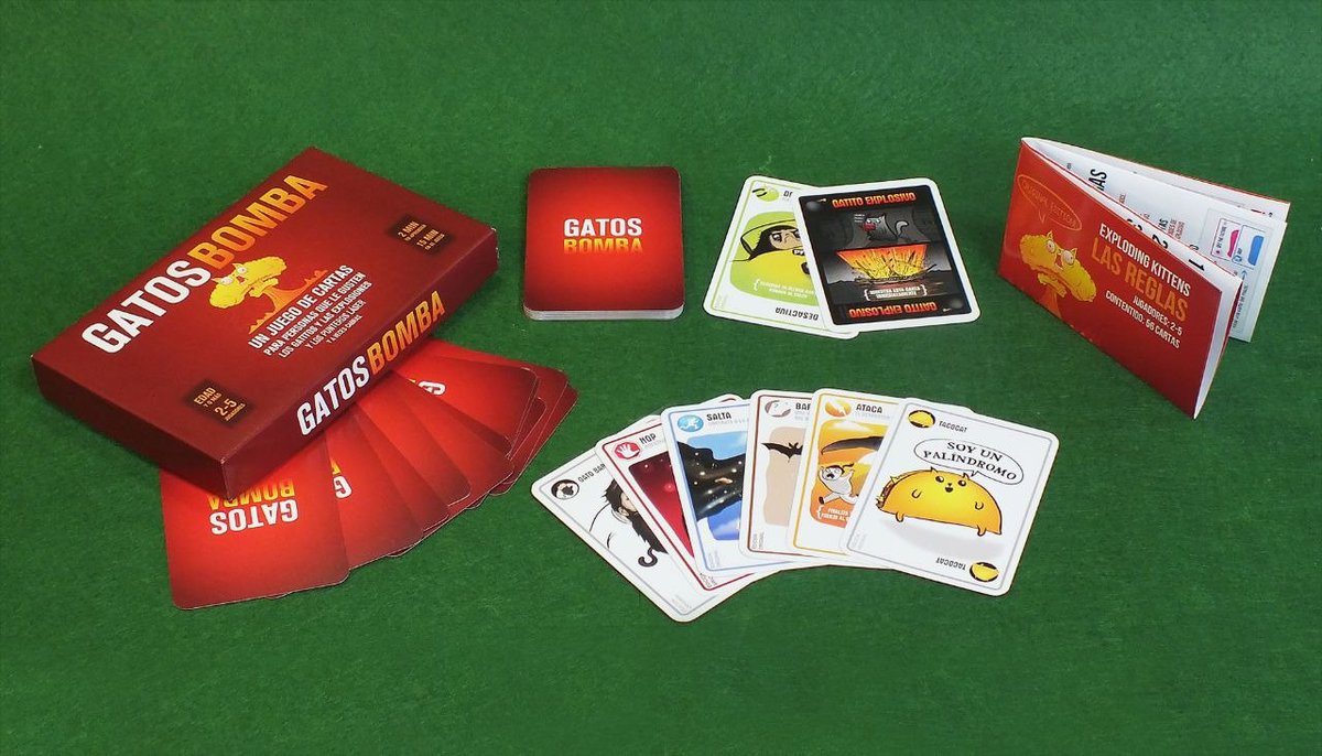 Tweet válido para comentar tu carta favorita de Exploding Kittens 😼

Empiezo yo: Ver el Futuro 🔮