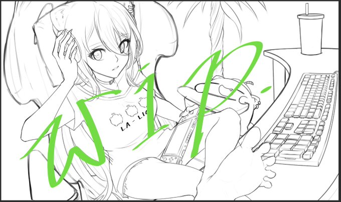 wip.🌿 #ししらーと 