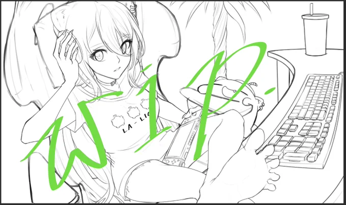 wip.🌿 #ししらーと 