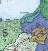 Trabzonun zamanında Trebizond İmparatorluğundan geldiğini bu görselle öğrendim