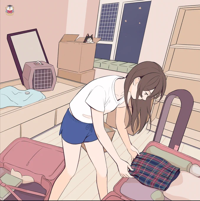 Rosalina and the cat.#drawing #852Girls 