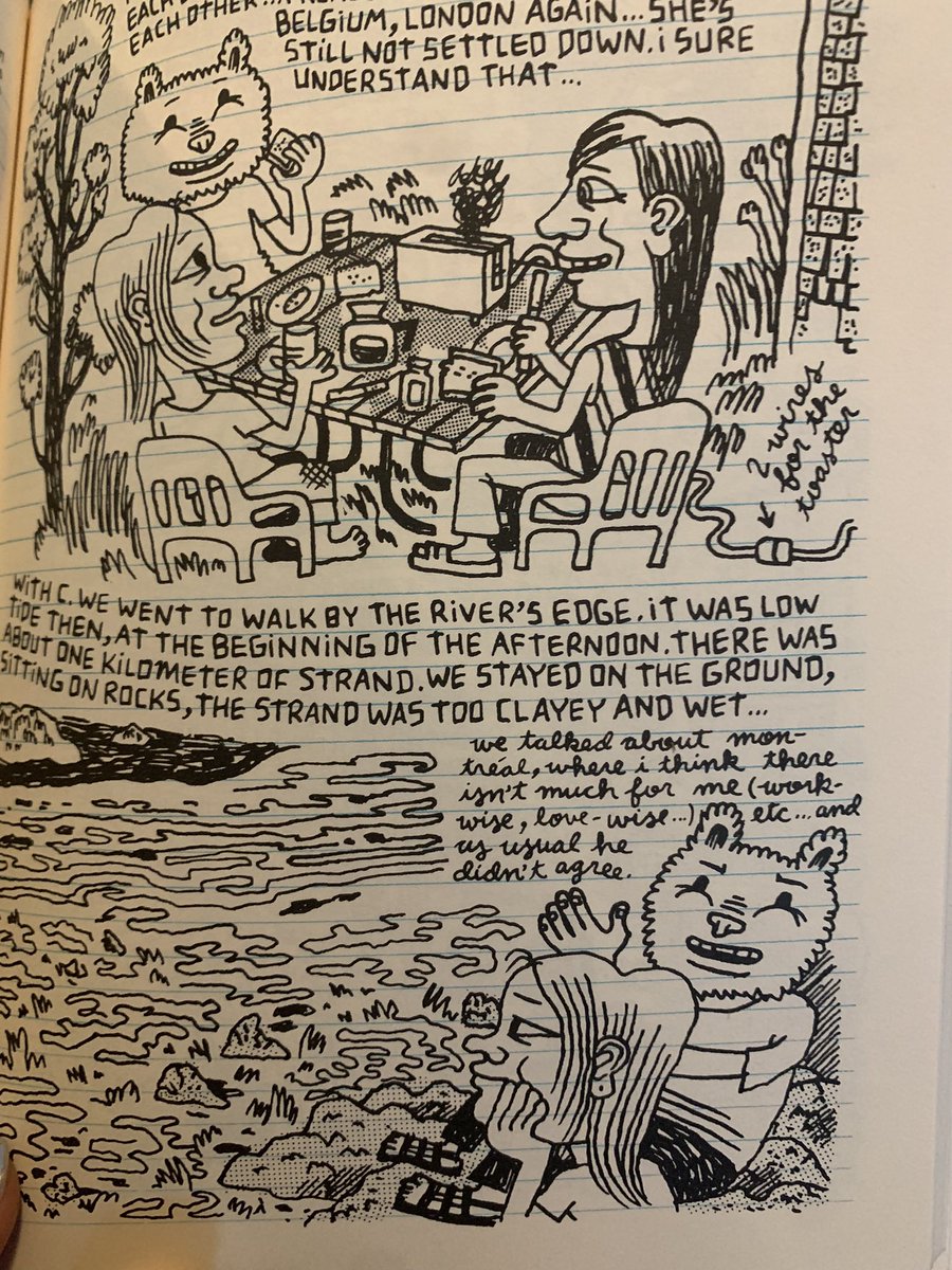 natpendergast's tweet photo. @GadzooksB Finally got around to digging the book out to show you. This is her character with a bear head. I believe it was to protect their identity but not sure https://t.co/nGtJFd77Ii