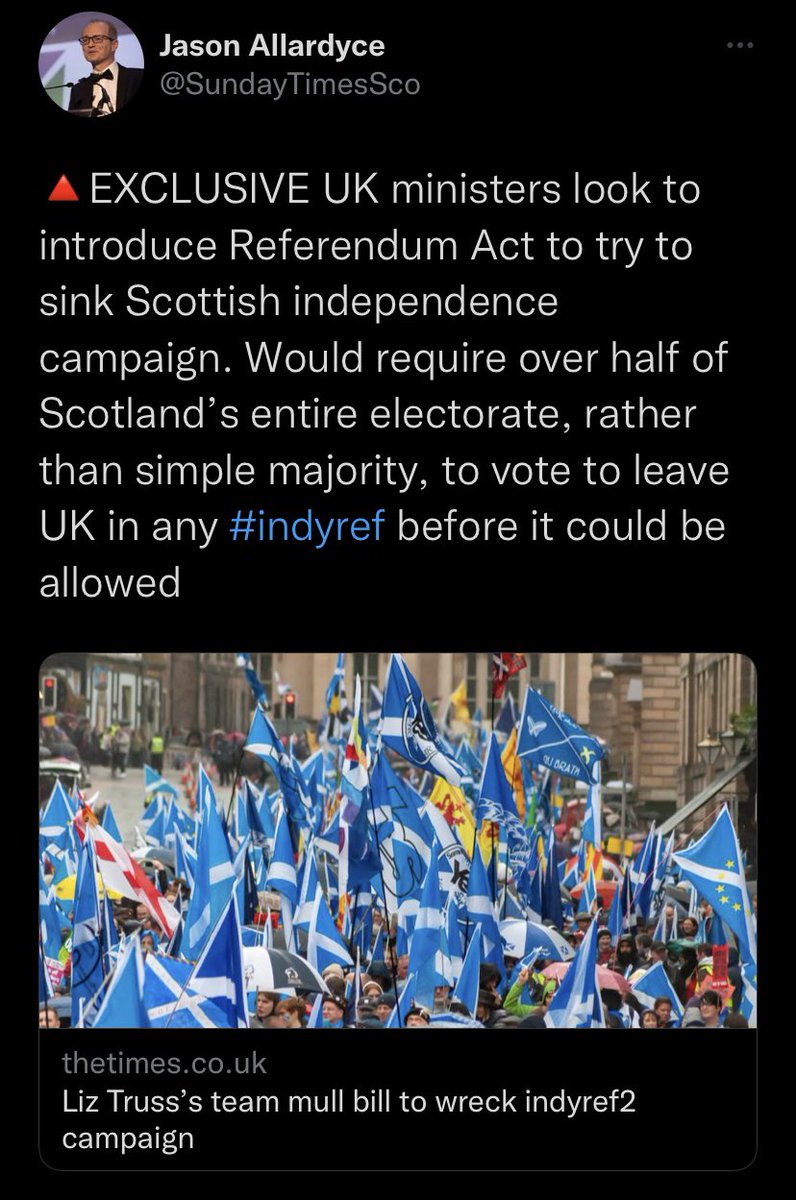 AdamBienkov's tweet photo. A reminder that if this rule had applied to the EU referendum, then the Brexit campaign would have been 7 million votes short. https://t.co/QLRCeZ8eJG