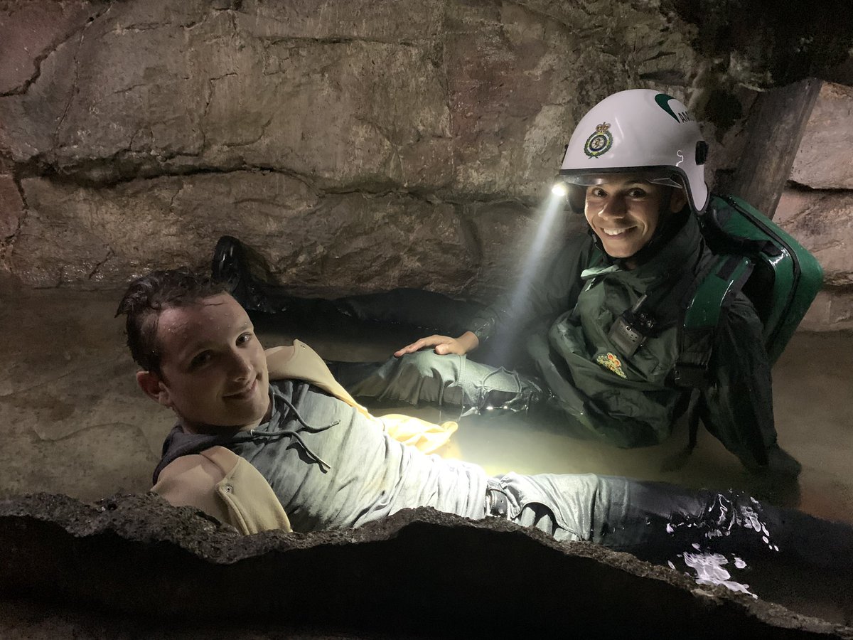 Miloclarke1's tweet image. Some BTS pics of my time in the mine - absolutely loved that I was able to do something like this. I had so much fun! #Casualty @BBCCasualty 🌟