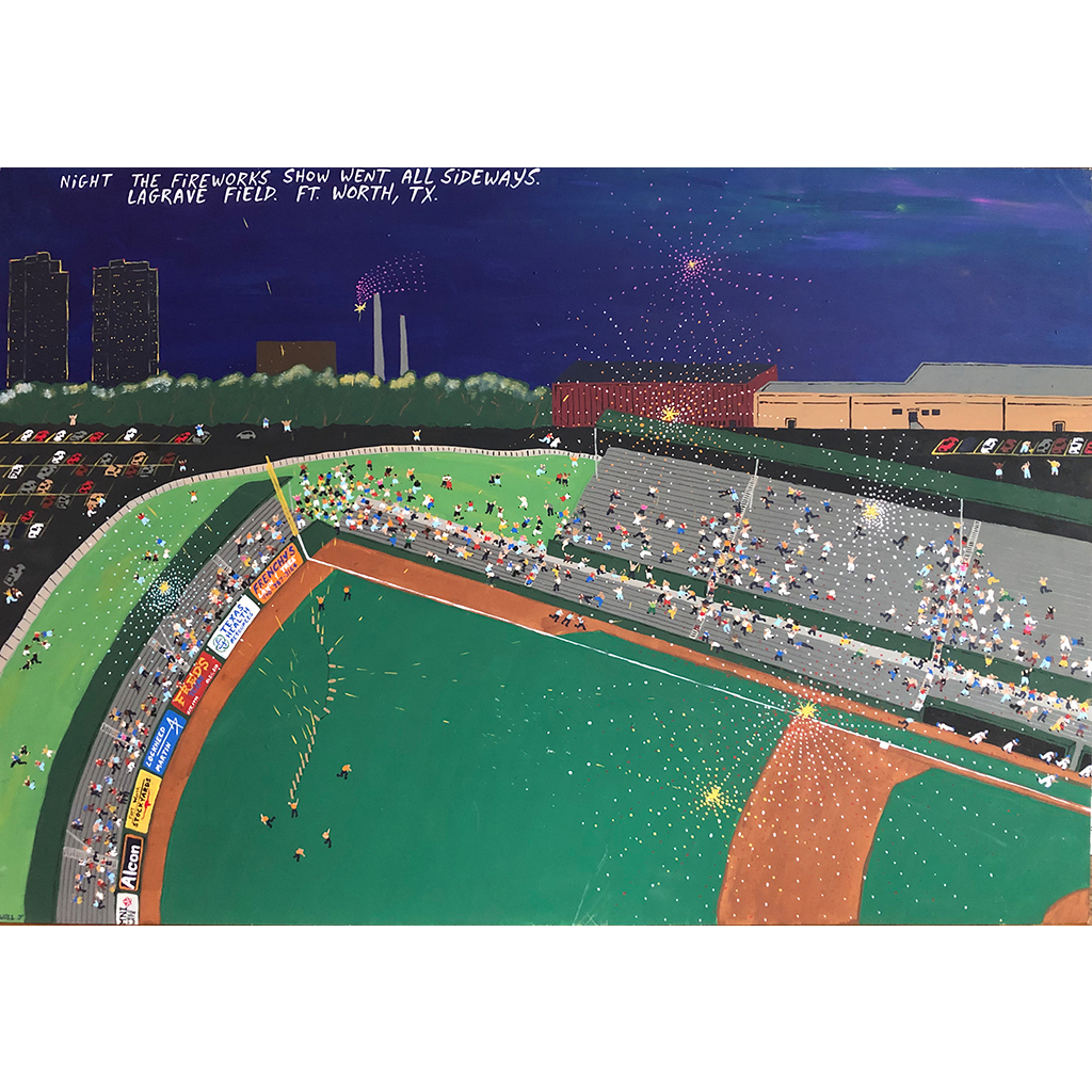 Will Johnson:
New Baseball Paintings
Opening Reception Tonight, 6:30 - 9 pm
also at yarddog.com