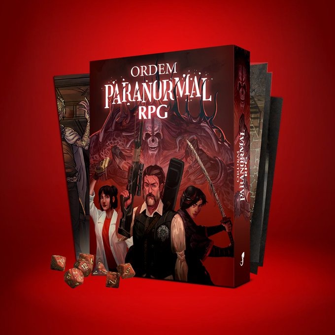 Ordem Paranormal RPG — o livro básico do RPG do Cellbit