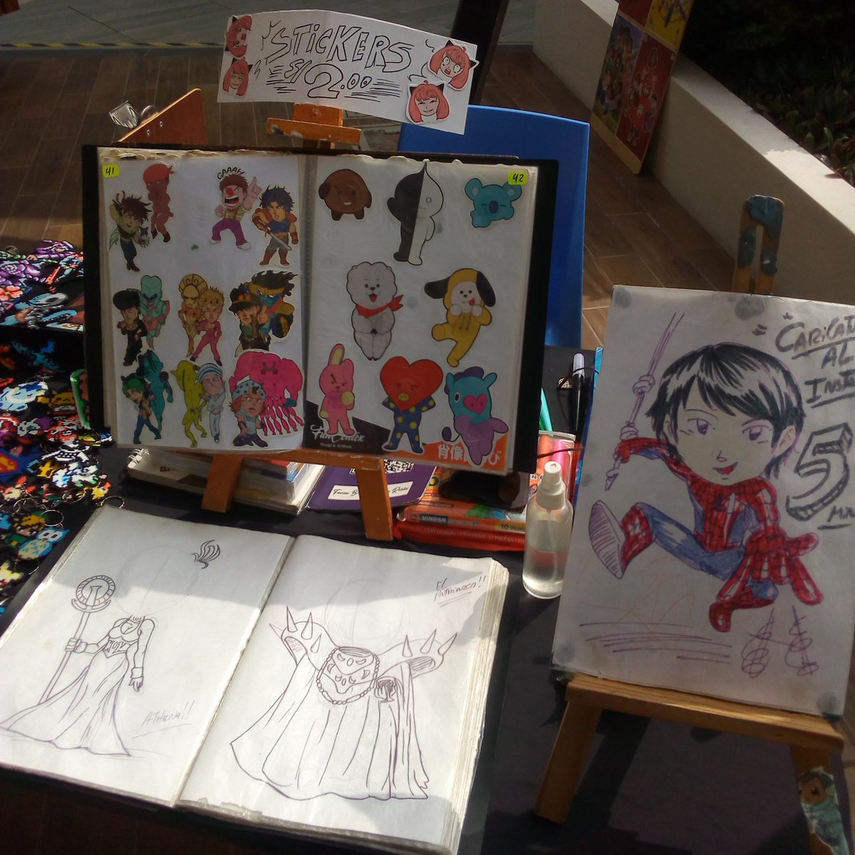 Hunt_Dog_Arts's tweet photo. Hola muchachos que tal, este sabado y domingo estaremos como siempre en el @inoutletperu en Lurin realizando caricaturas y hay más productos, no se lo pierdan
#lurin #inoutlet #feria #caricaturas #peru #juguetes https://t.co/tmKcYBmcEi