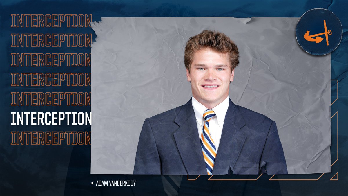 INTERCEPTION! Adam VanderKooy seals a 38-34 victory over Aurora with his second interception of the game!!!! #d3fb