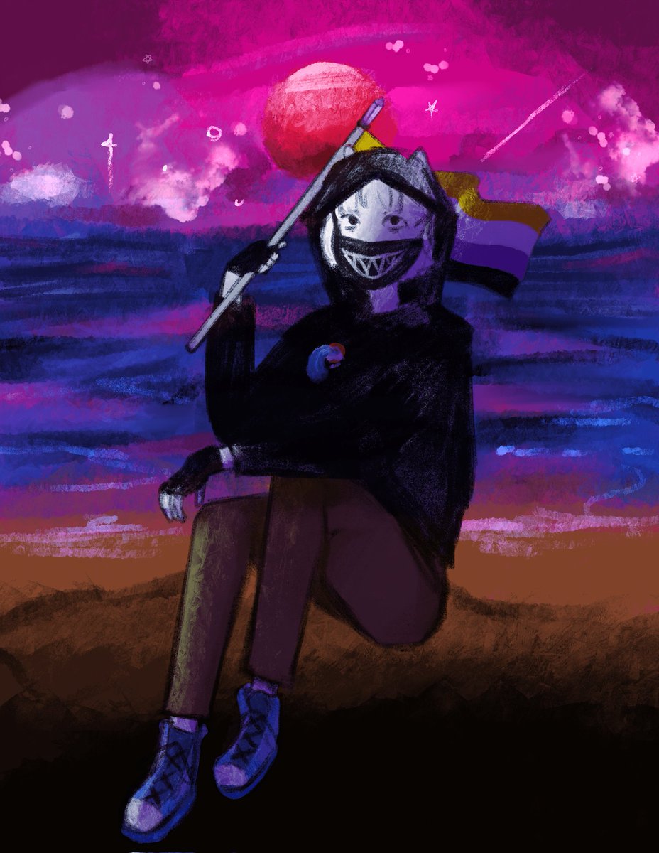 paraviolent's tweet photo. hello!
some of you may already know me as @_f1nley but welcome to my art account!
I specialize in glitchy &amp; saturated designs and I do all sorts of visual art—mostly digital illustrations tho
https://t.co/xXCRT08lB9
here are some of my works: https://t.co/Y6fwzFBQhb
