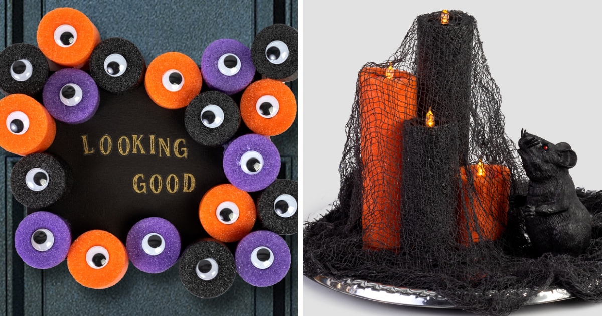 Pool noodles are the perfect way to make creepy creations this Halloween, so get inspired with crafts like these on our Value Seekers Blog. l8r.it/zTyW