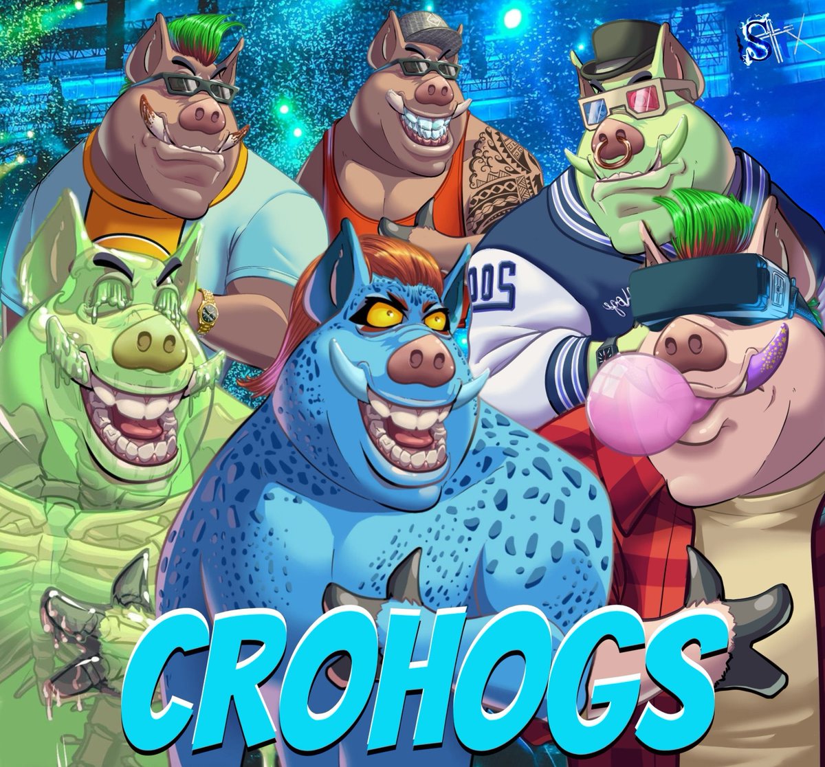 cro_hogs's tweet photo. Hey Hogfam 🐗

to celebrate our mint now,
we are giving away 3x200 #cro

To enter:
1️⃣ mint a #CROHOG 
2️⃣ make a tweeter post with it
3️⃣ mark @cro_hogs &amp; #crohogs
4️⃣ add our droplink in the tweet
https://t.co/HuYomhxTQi

Good luck to all from crohogsfam ♥️ https://t.co/YcM0cvdVfX