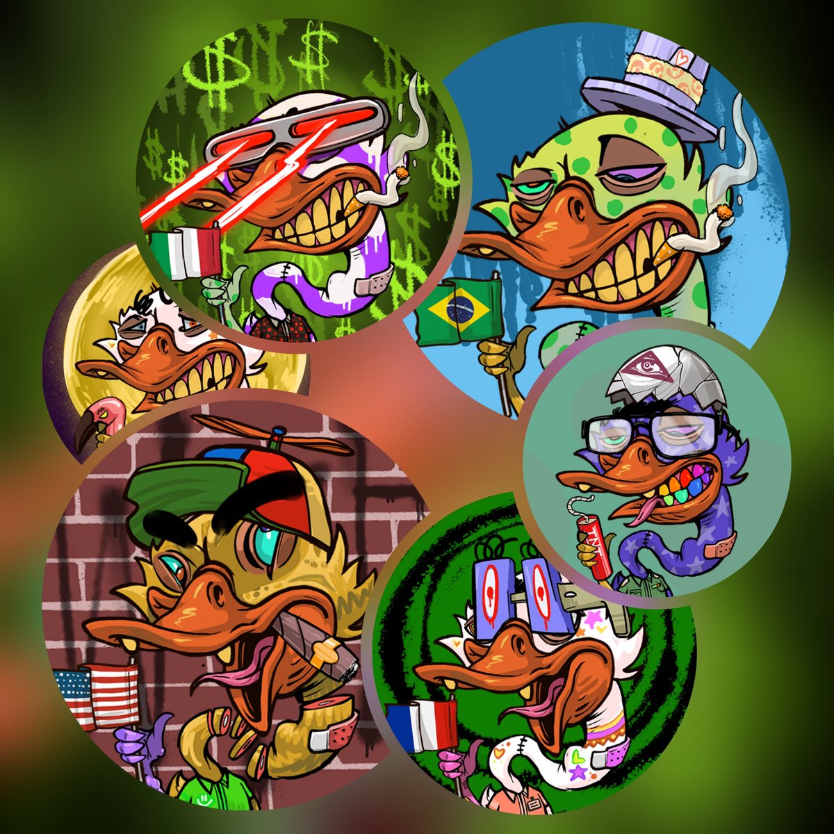 ArtCreationsUK's tweet photo. @kokid951 Join our pond @Uglyduckwtf, you will not be disappointed 🙌
🔥Active and strong #NFTCommunity #duckarmy
👨💻Dedicated founders #uglyduckwtf
🐣Soft staking #nesting
🦆Roadmap #duckmap
🎨World renowned artists #nftartwork
https://t.co/g5ZZvXrr3o…
https://t.co/vHpr7y779U https://t.co/6pqufHnThk
