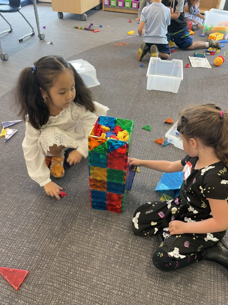 We love our new <a href="/Magnatiles/">MAGNA-TILES®</a> in full-day kindergarten! #WeAreD34 #WBpandas
