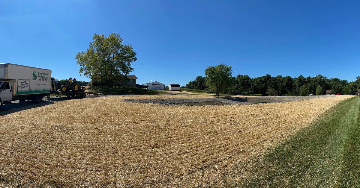 It’s the most beautiful time of the year….to plant grass☀️