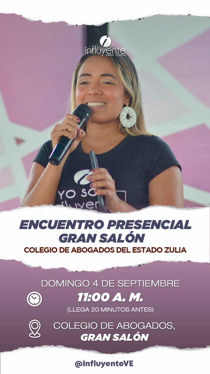 InfluyenteVE's tweet photo. Dios ya dio el primer paso para acercarse a ti; ahora tú camina los pasos que necesites para encontrarte con Él; en Influyente preparamos la cita para esa maravillosa coincidencia. 

Excelente música junto a una conferencia relevante y práctica. 
 
Influyente, para todos 🔴 https://t.co/nqUI8dJVNK