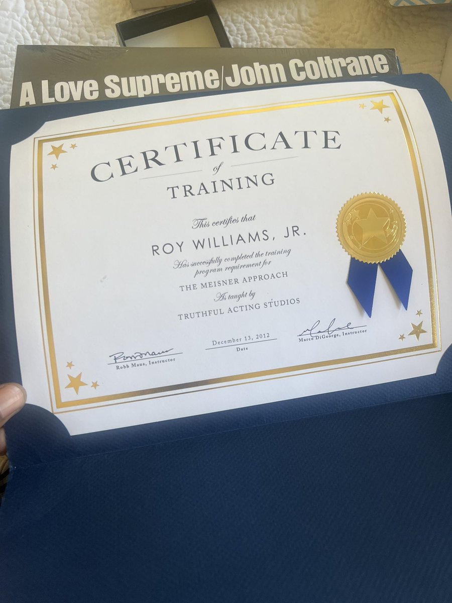 RoyWilliamsJr's tweet photo. It’s been a marathon 🏁

@truthfulacting https://t.co/gfGz0o5uVr
