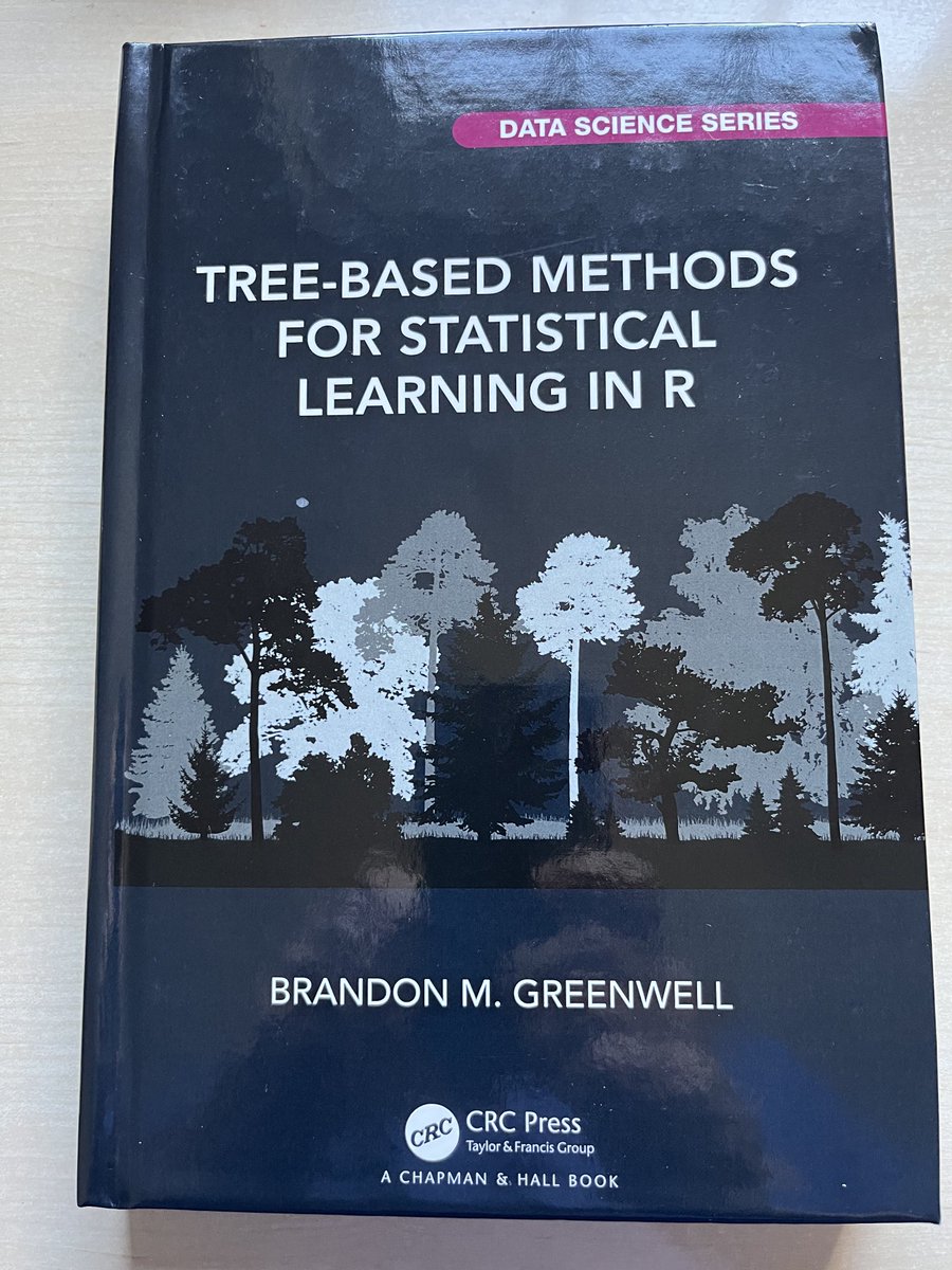 It’s HOT in LA (38C) and I find myself at a Starbucks in a nice cool mall reading what’s become one of my favorite new titles. Chapter 8 on gradient boosting machines is superb! #datascience #machinelearning #rstats ⁦@CRCPress⁩ 