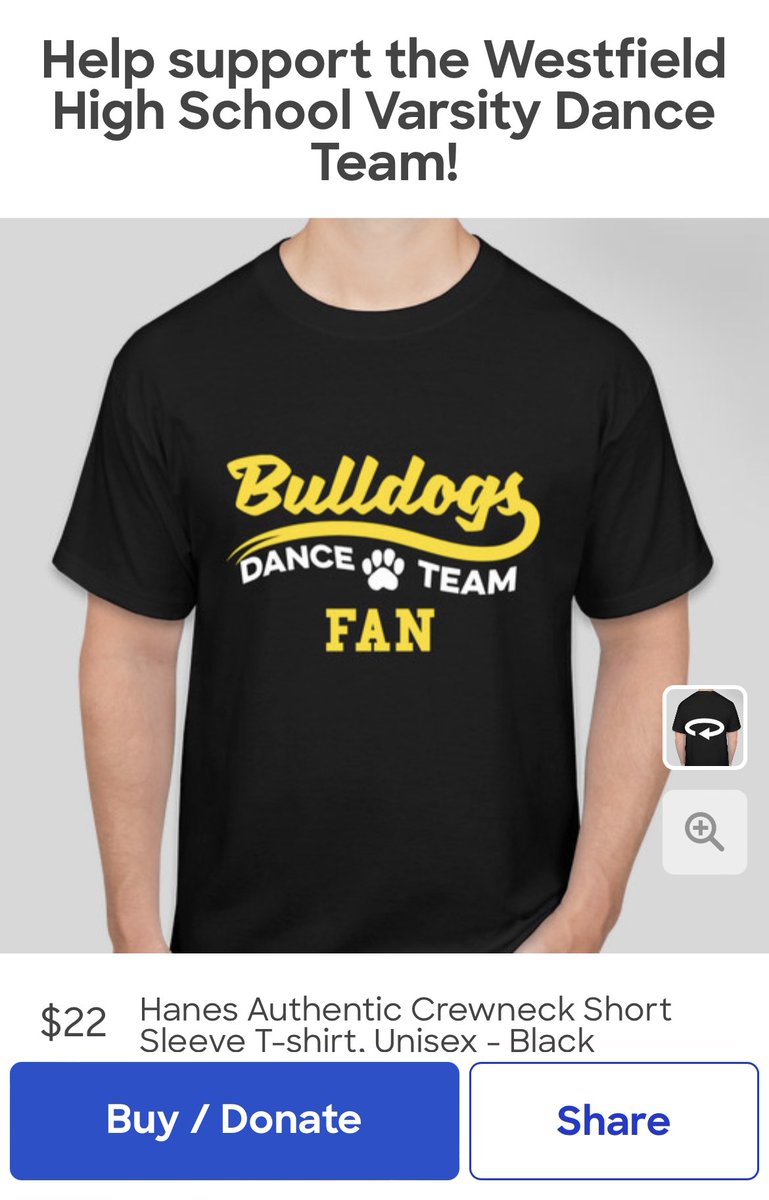 It’s the last day to order or donate to our fan tee fundraiser! Every little bit helps us this season. We appreciate the support! customink.com/fundraising/wh…