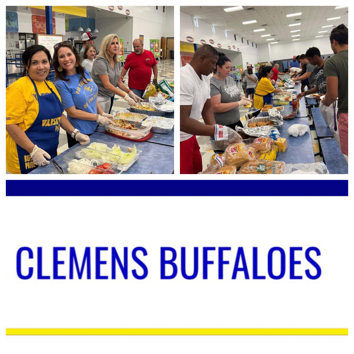 scbuffalostrong's tweet photo. Another successful week for @ClemensBuffsFB! We would like to thank our Buff parents for always going above and beyond! Our support system is unparalleled!Photo credit:Christy Lerma @SamuelClemensHS @SCUCISD @ClemensASBC https://t.co/W4GjjZNdKi