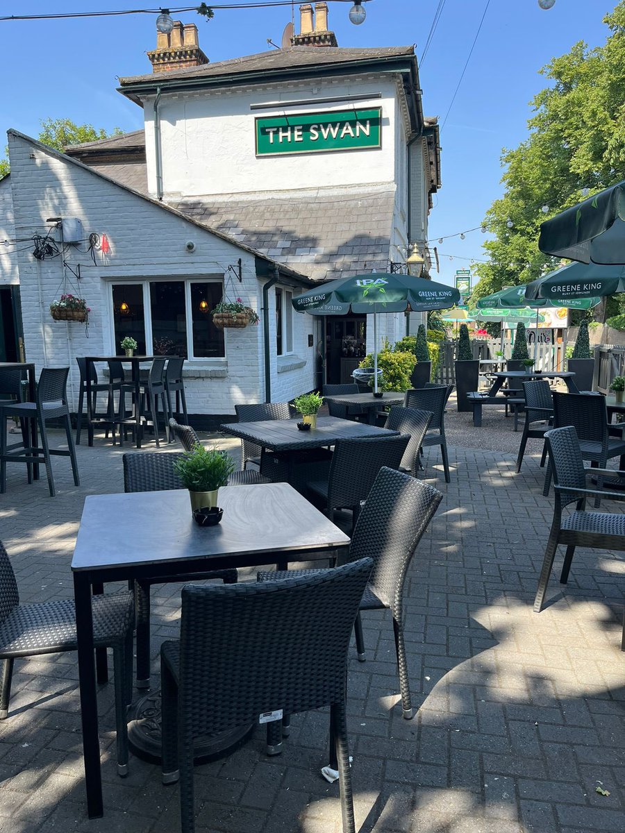 The_Swan_Abbots's tweet photo. WE’RE BACK BABY!! 

Check us out on Facebook or on Instagram and make sure you turn on notifications for all the latest #TheSwan #News and for all our latest #Promotions #Competitions &amp; #SpecialOffers 

#RT #retweet for a mystery discount #Watford #HarryPotter https://t.co/0B4GAIVDXH