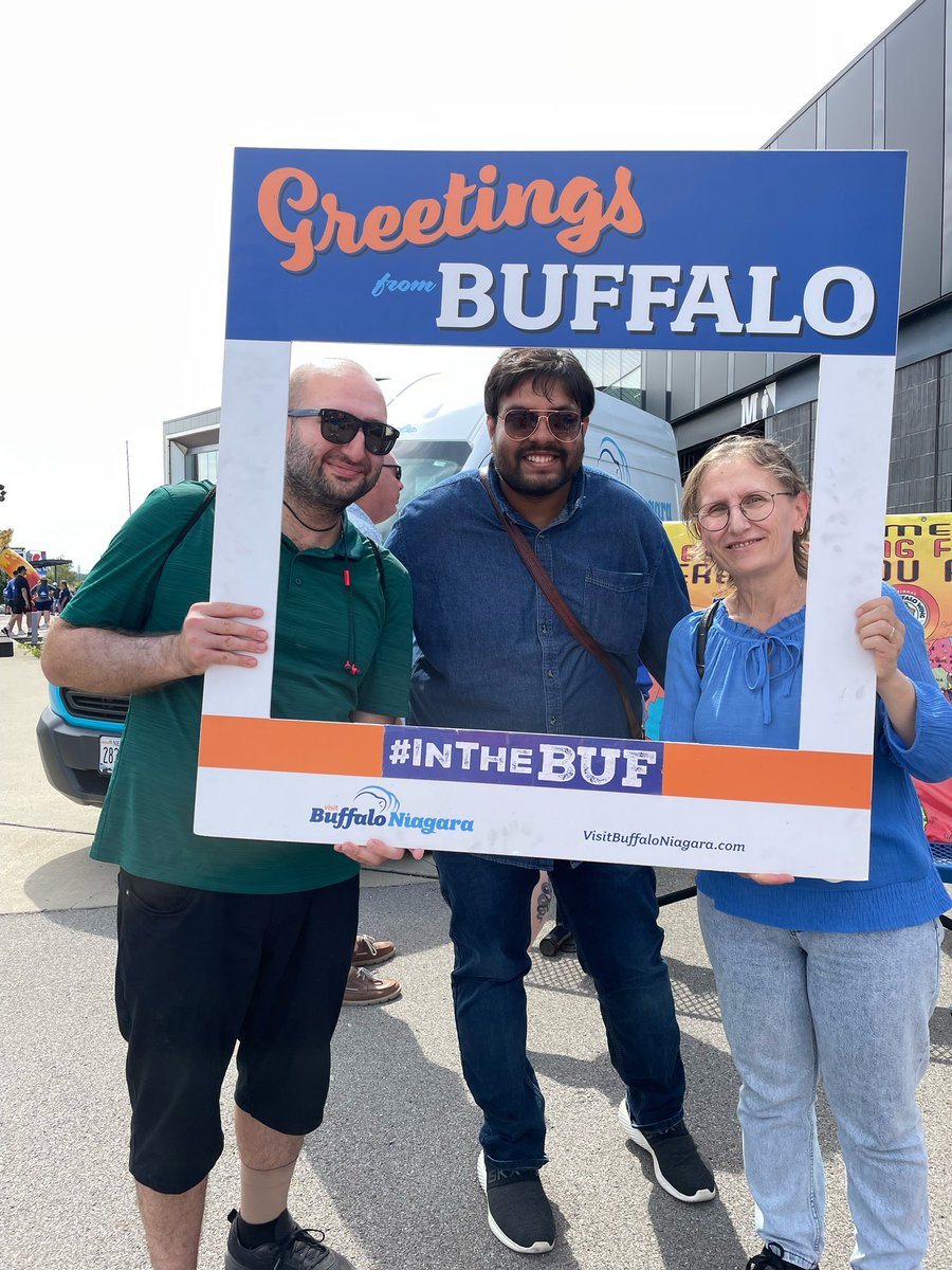 VisitBuffalo_'s tweet photo. From faraway places, like India, Turkey, Germany, the UK, and states across the US, wing lovers have united at Highmark Stadium for the @Wingfest.
If youโre visiting the festival this weekend, shout out where youโre from!
๐
#InTheBUF #WingBUF https://t.co/UJcRVIlfb7