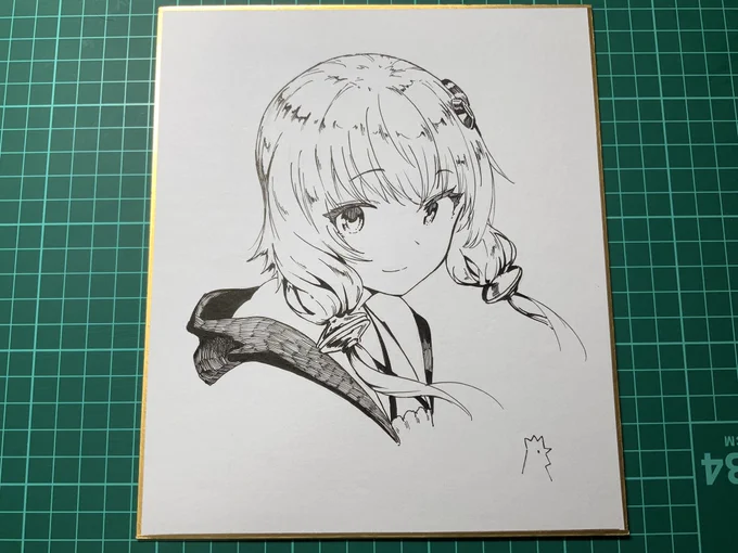 ミリペンに慣れてきた 