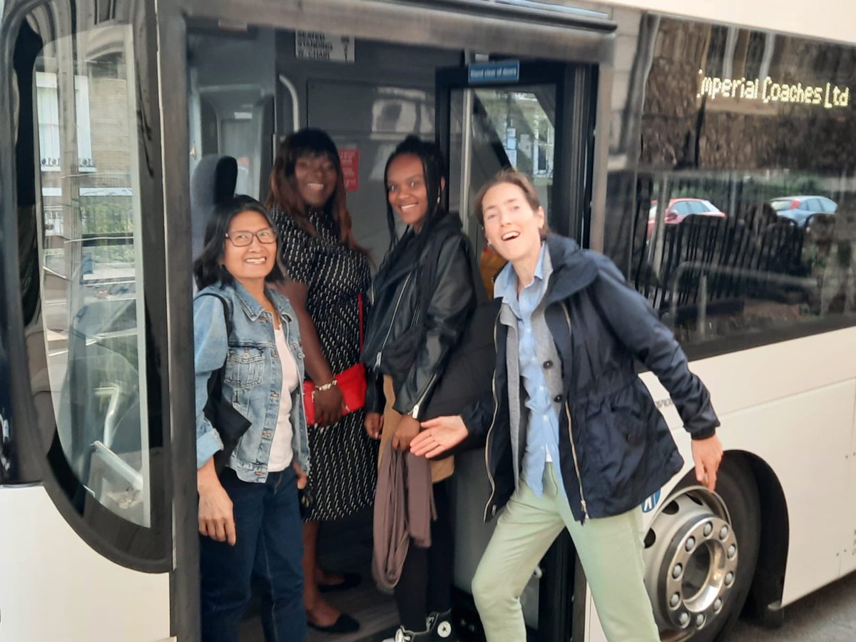 Women from KT excited to be going to #darereturns today!