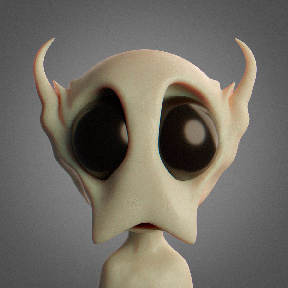 An old Sticky, he saw things that nobody saw, that's why he has that face. 😟