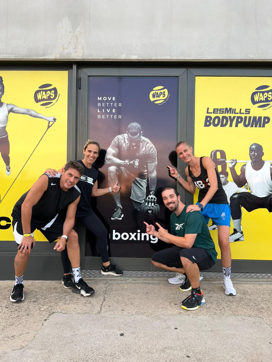 mlladonet10's tweet photo. Avui dia de formació #HBXBoxing 🥊💪🏽 Dilluns engegem amb aquesta nova activitat a @WAPS_PadelSport #LetsGo #MoveBetterLiveBetter https://t.co/vr3ye3uCYR
