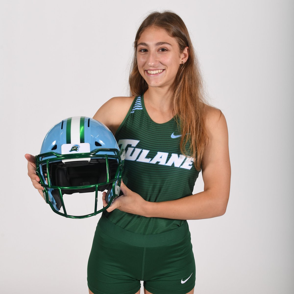 GreenWaveXCTF's tweet photo. Throw us the ball and watch us run!!! @GreenWaveXCTF is all ready for the @GreenWaveFB season opener tonight at 6 p.m. | #RollWave 🌊 https://t.co/hbqEbaj0ot