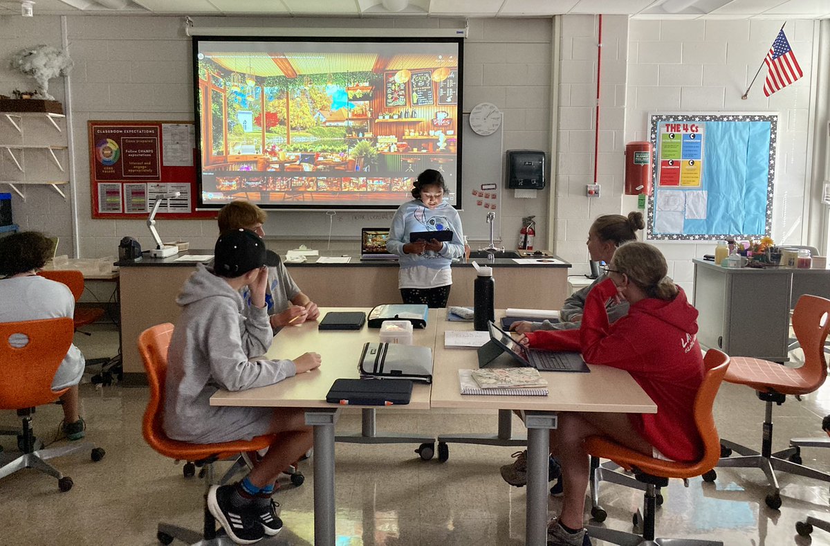 Starting 8th grade off reflecting not only on our histories as readers, but also on our roots, communities, and families by crafting our own “Where I’m From” poetry (inspired by <a href="/alreadylily/">George Ella Lyon</a>). #LFMoments #findingjoy67