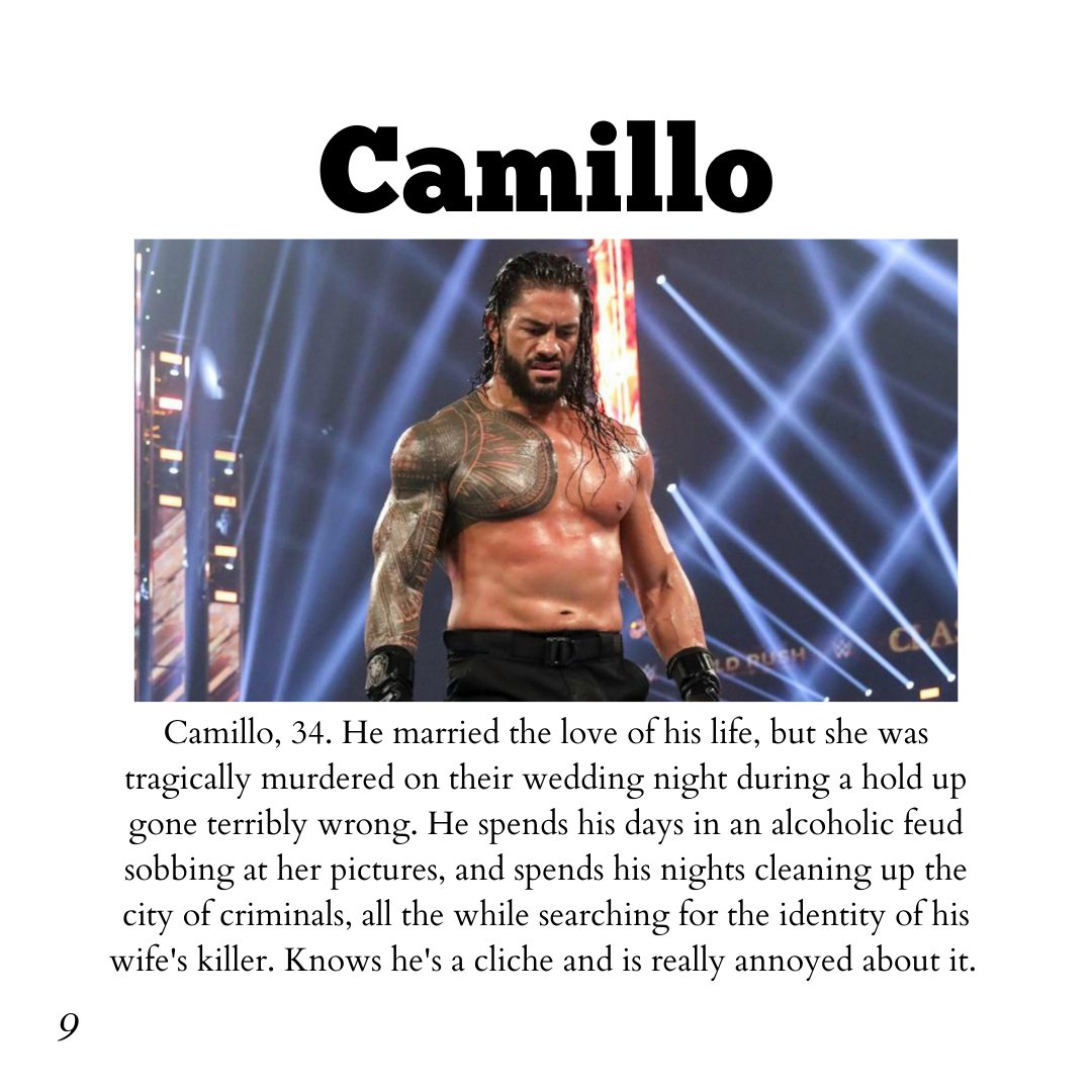 pnauthor's tweet photo. Last but not least, #RomanReigns #WWE #WWECASTLE https://t.co/VUBz3vfBH1