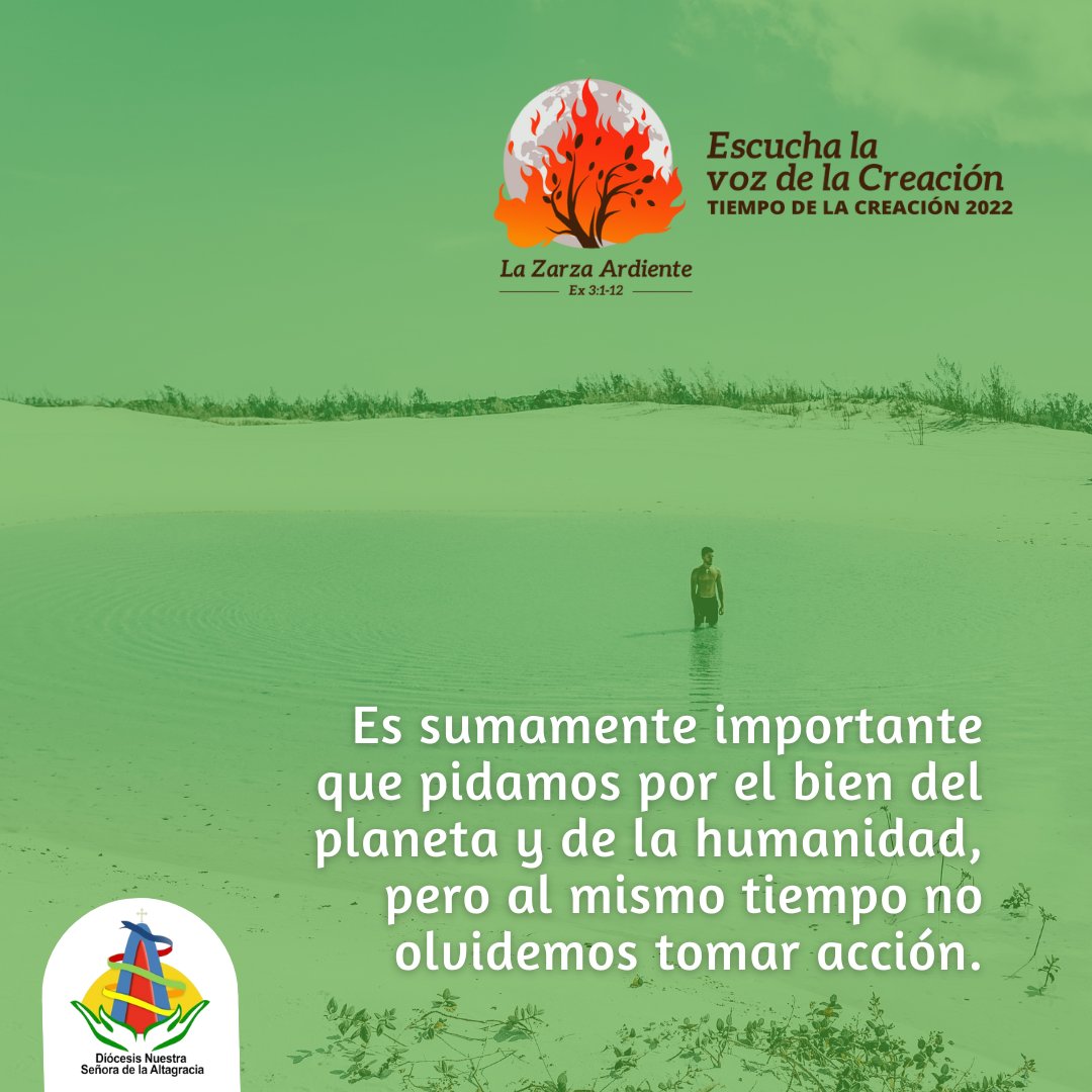 cdpjaltg's tweet photo. Como cristianos, también estamos llamados a ser ciudadanos responsables, y esto incluye el respeto y cuidado del medioambiente. ¡Nuestro compromiso con la creación también es una forma de alabar y honrar a nuestro Creador!
.
.
#TiempoDeCreación #LaudatoSi
#cdpjaltg #cnpjrd https://t.co/ALR0N4TbkP