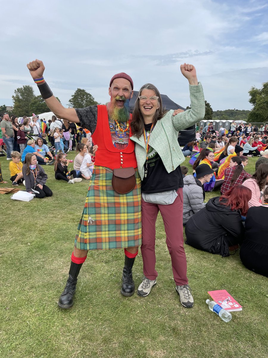 ArianeBurgessHI's tweet photo. What a fantastic first ⁦@pridemoray⁩ great turnout- we’re here to spread the love. Thanks to everyone involved in making it happen - a really moving day🏳️‍⚧️🏳️‍🌈🏴󠁧󠁢󠁳󠁣󠁴󠁿⁦@LGBTIScotland⁩ https://t.co/px3NHKdeCv