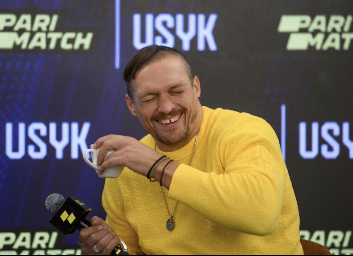 Oleksandr Usyk tweet media