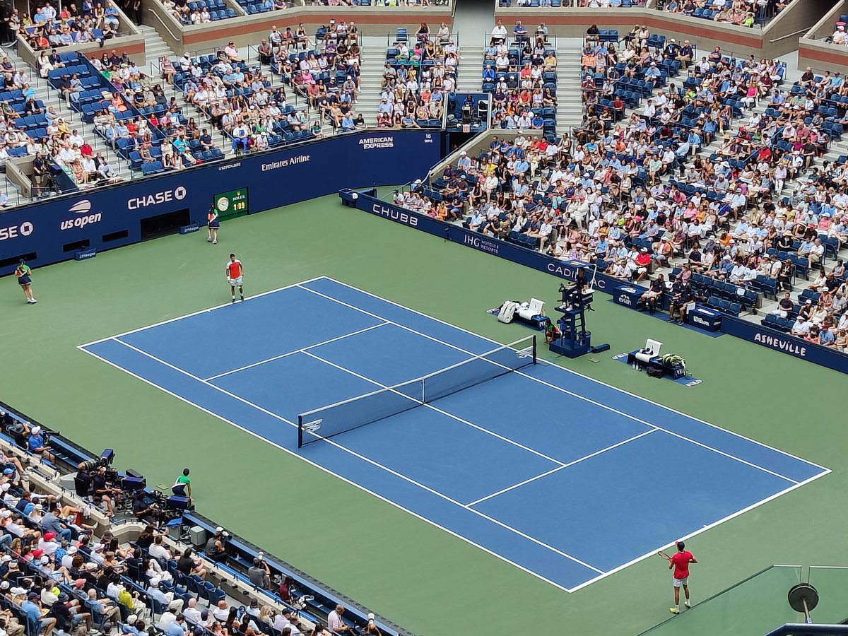 Rahul_PharmD's tweet photo. Always love #USOpen on labor day weekend https://t.co/grPPsX0Kot