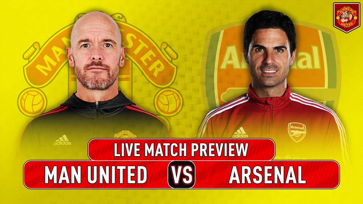 FlyingPigUnited's tweet photo. GOING LIVE https://t.co/9hW8Gtkgdc via @YouTube
TEAM NEWS Ronaldo, Antony & Casemiro Start? Man Utd VS Arsenal PREVIEW
#mufc #manutd #manchesterunited #tenag #arteta #arsenal #munars #premierleague #preview #teamnews #live https://t.co/3gDCkQvo6F