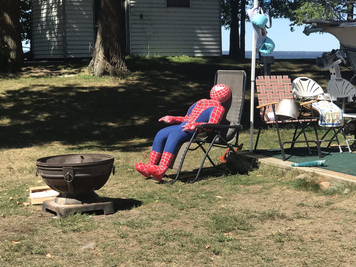 JBLOODonly1's tweet photo. Ever wonder what #Spiderman does on vacation???

Solved!!! 😉

#AgateBayResort
#UpNorthWay
#MNRocks https://t.co/jJ60MzEVpq