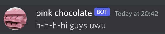 thingdoesstuff's tweet image. Thread of dumb chocolate interactions