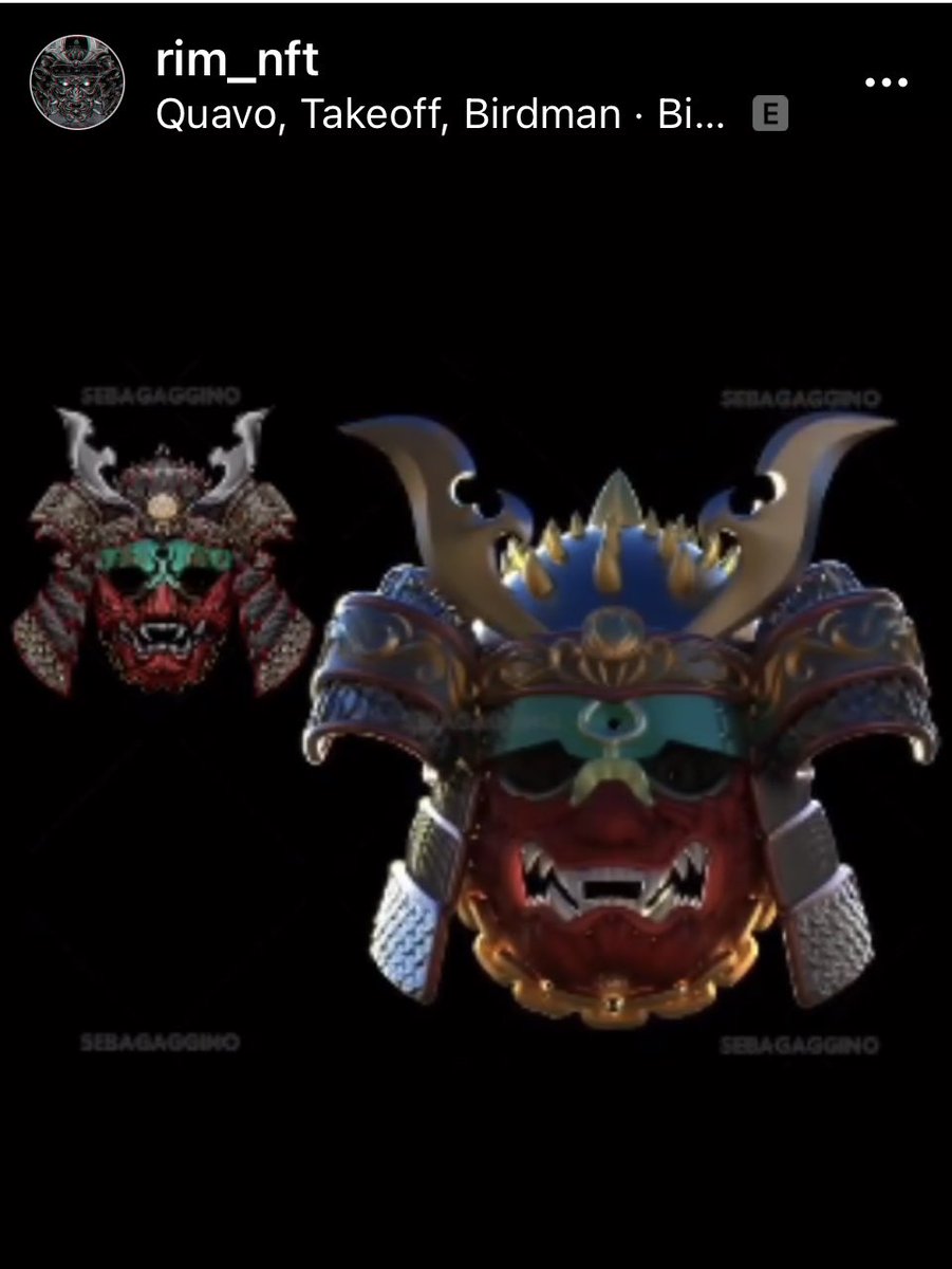 RIM_NFT's tweet photo. A step further! #RIMNFT 3D model is here! Win #BAYC luck draw.
Grab your WL spot here to enter the luck draw. Discord channel: https://t.co/nuHifcRJHy 
#whitelist #Skullart #samuraiart #BAYC
#nft #nftcollector #japanese #japaneseart #samuraiart  #samurai #skullart #darkart https://t.co/t4Th1hIpSR