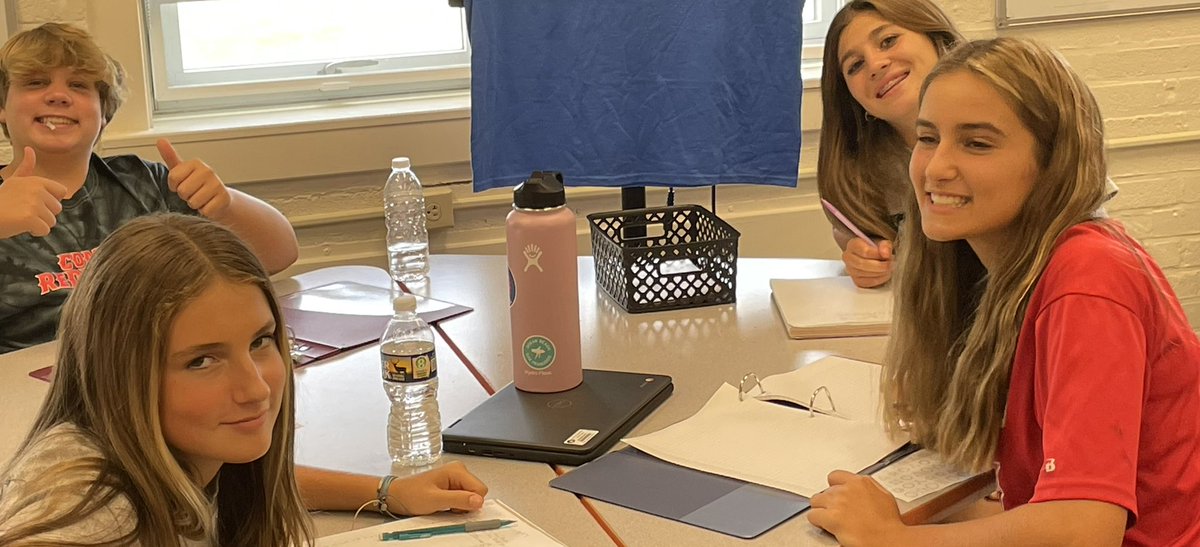 lynchcss's tweet image. #nolimitsRCMathematics What a great week 1!  Students already engaged using work from our professional development, building community!