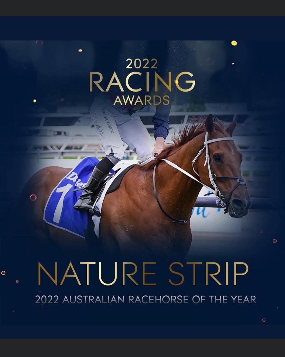 The accolades just continue to come for this exceptional horse 🏆

Congratulations to the team at Chris Waller Racing and all the connections.

#bornandbred #hunterbred