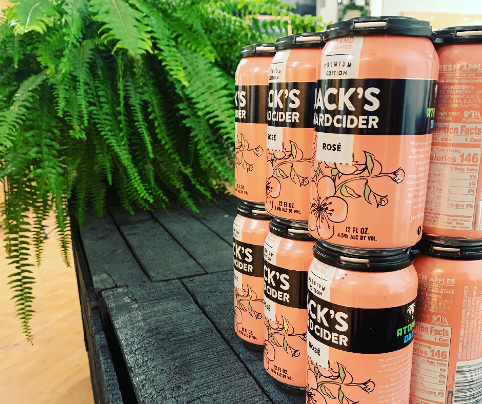 If you like your cider with a hint of sweetness and fruit flavors, then Jack's Hard Cider Rose is for you.  Stop in our Tap Room for your 6 pack! bit.ly/3yTqesZ