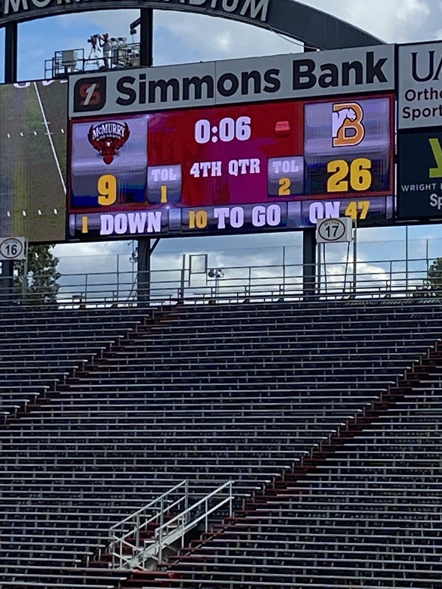 Last first ride of the year as a <a href="/BSCFootball/">BSC Football</a> Panther.  Proud of you <a href="/DeFurLuke/">Luke DeFur</a> #11 🔥🔥🔥