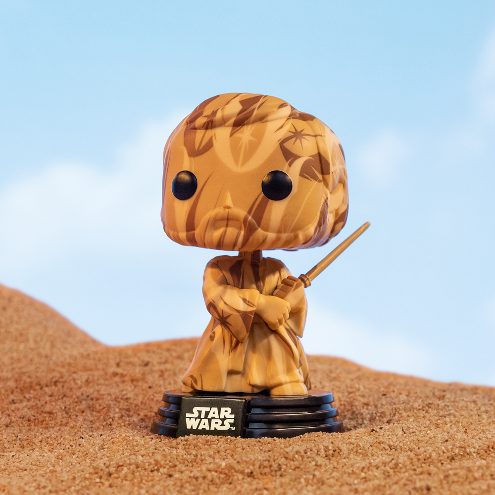 Funko's tweet photo. Here’s a closer look at the STAR WARS™ OBI-WAN KENOBI™ Artist Series POP! Pre-order this Target exclusive for your collection today! https://t.co/1LMLi0BC3I #Funko #FunkoPOP #STARWARS @Target https://t.co/mfIyewVtQ7