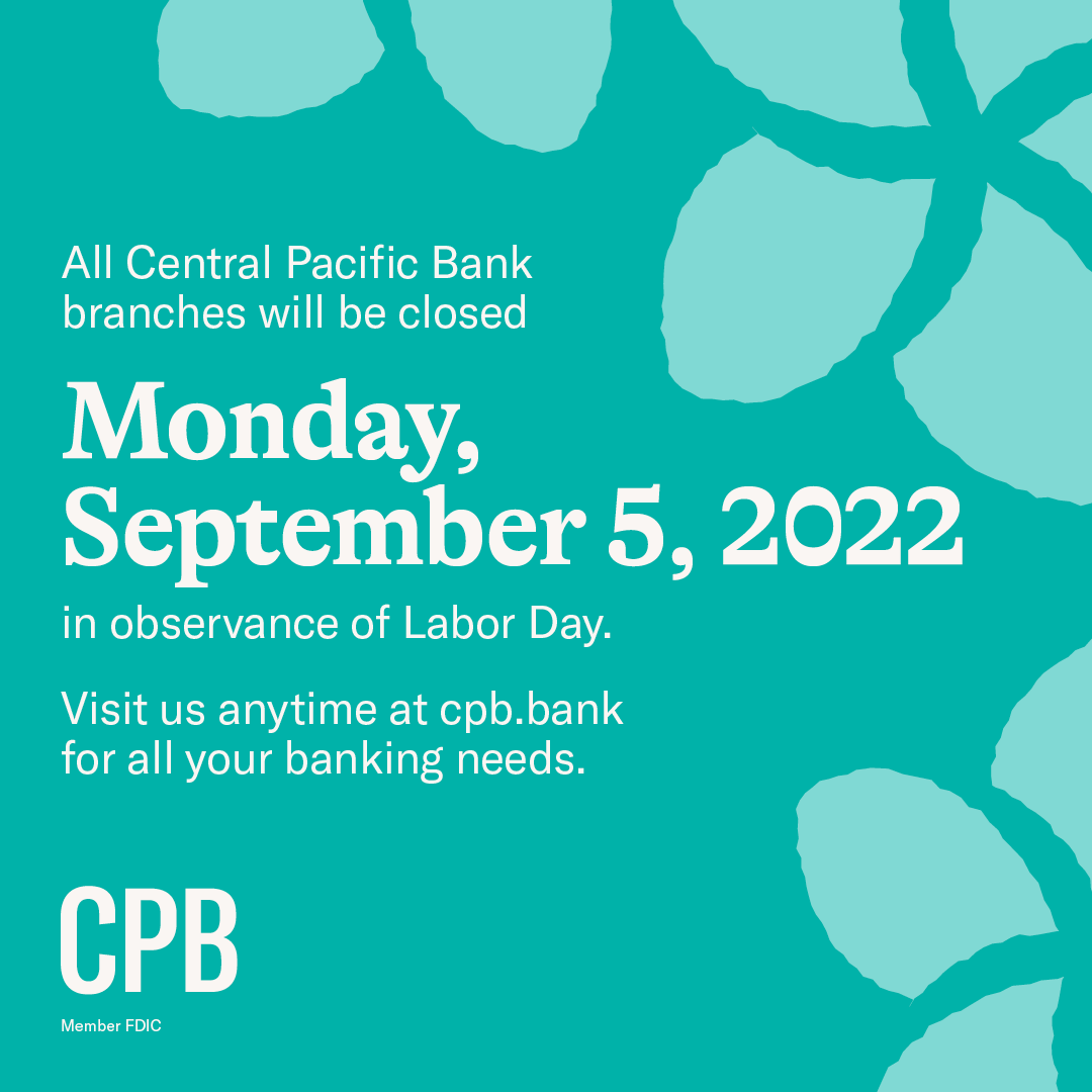 Central Pacific Bank (CPBHawaii) / Twitter